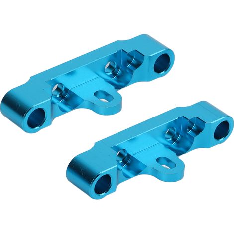 2 pièces Bras de Suspension Inférieur en Métal pour Tamiya TT02 Voiture RC 1/10 Pièces de Rechange (1/5)
