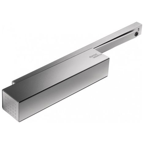 Ensemble ferme-porte TS 93 N/RF blanc 9016 EN 2-5 Installation normale côté charnièresDORMAKABA