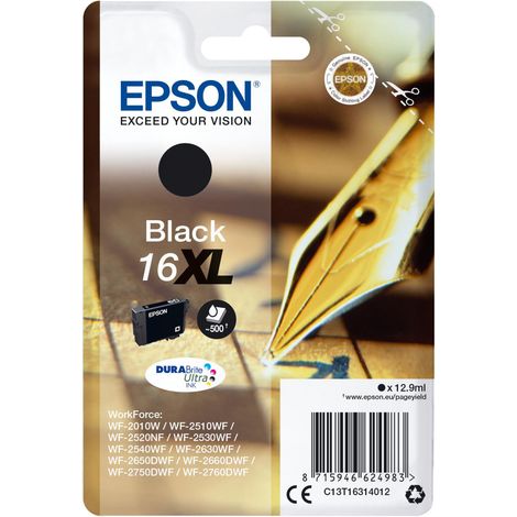 Epson Pen and crossword Cartuccia Penna e cruciverba Nero Inchiostri DURABrite Ultra 16XL (1/3)