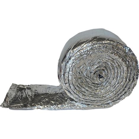 Gaine isolante pour conduits semi-rigides AE48C (90mm) et AE55SC (130x60mm) 10 m - UBBINK - 188401