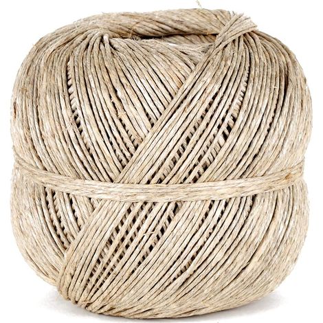 La cordeline Spago Lino Naturale Lucidato 2,3mm gomitolo ± 125m 250GR 10251 (1/3)