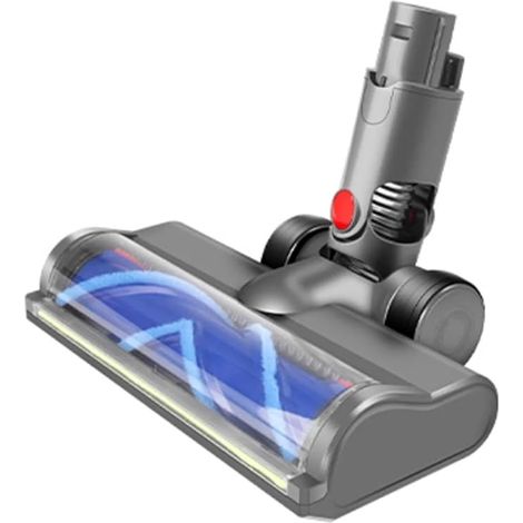 Spazzola motorizzata a trasmissione diretta, compatibile con gli aspirapolvere Dyson V6 DC58 DC59 DC62 DC72, accessorio con illuminazione a LED per la pulizia dei pavimenti. (1/4)