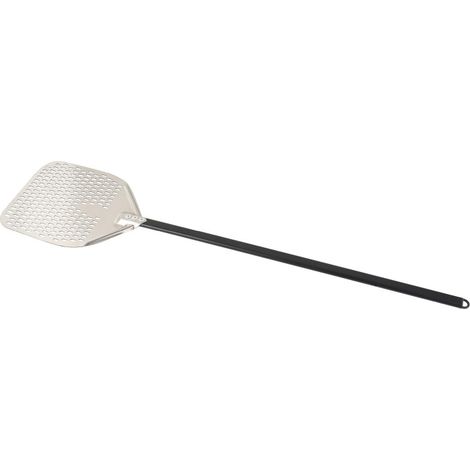 Pelle à pizza perforée en acier inoxydable rectangulaire 30 - 120 - Combisteel (1/2)