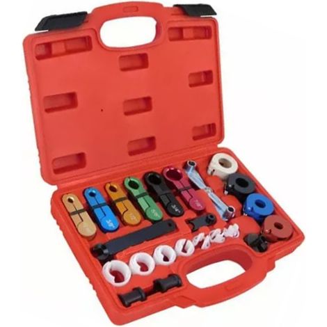 Kit d'outils de déconnexion rapide universel en alliage d'aluminium (22 pièces) pour véhicules (1/5)