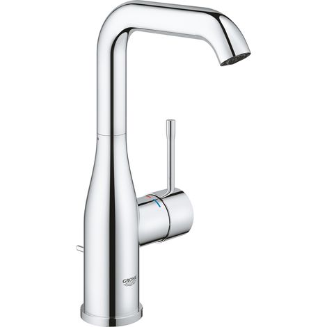 Mitigeur de lavabo monocommande – Bec mobile 360° – Cartouche GROHE SilkMove 28 mm – Finition chromée – Économie d'eau 5 l/min – 32628001