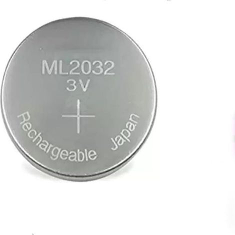 Pile Bouton ML2032 Pile Plate Rechargeable - Remplace Les CR2032 de Tout Vos appareils (1/5)