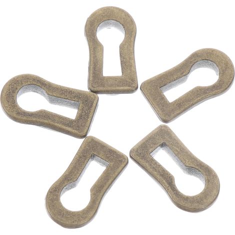 LALAFINA Lot de 10 cache-serrures antiques pour tiroirs, en (1/5)