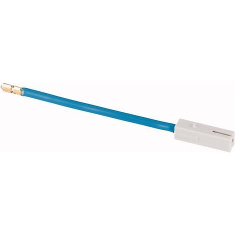 Connecteur avec câble 6mm² L 120mm bleu EATON BPZ-P/N-6/120