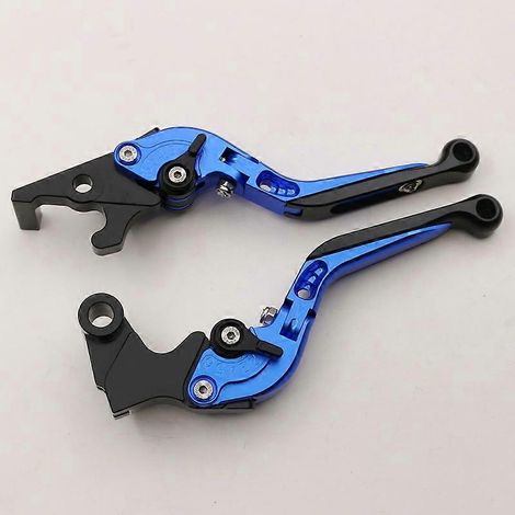 Accessoires pour motos Yamaha MT03 R3 : klaxon de frein modifié, embrayage, guidon, biellette de direction (bleu 1) (1/5)
