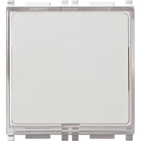 VIMAR - 14050 Pulsante targhetta 1P NO 10A 250V bianco