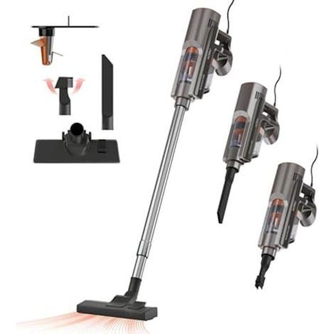 Solac AEC600 Aspirateur balai gris 600 W performant (1/4)