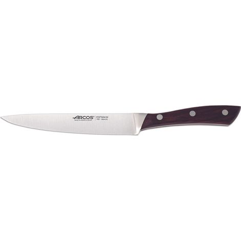 Gemüsemesser Arcos Natura 155110 aus Nitrumstahl, Mango aus Rosenholz und 12,5 cm Klinge im Etui