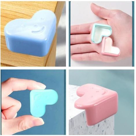 Protecteur De Coin De Table - PVC - 3.65 X 1.9 Cm - Pour Bébé Et Adulte - 16 Pièces (1/4)