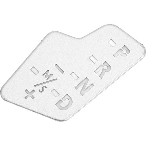 Console centrale Sélecteur de vitesse Décor Sequins Garniture Aluminium Coque Intérieure Accessoires Compatible X3 E83 2006-2010 (1/5)