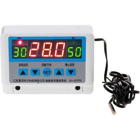 Thermostat numérique XH-W3103 AC 220 V Max 6600 W avec contrôleur de température 30 A (1/5)