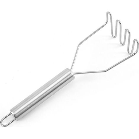 Presse-purée robuste en acier inoxydable avec polissage miroir (8,4") (1/5)