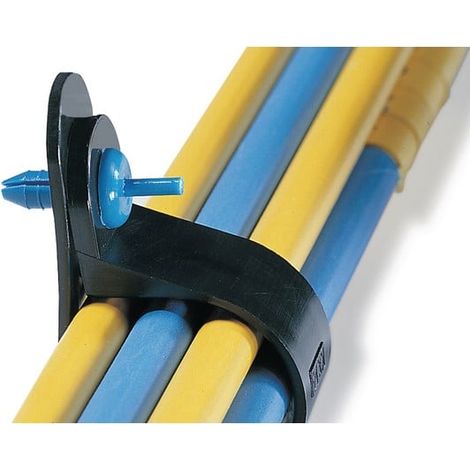 Taco tornillo hellermann tyton 181-42500 PA6 16 mm