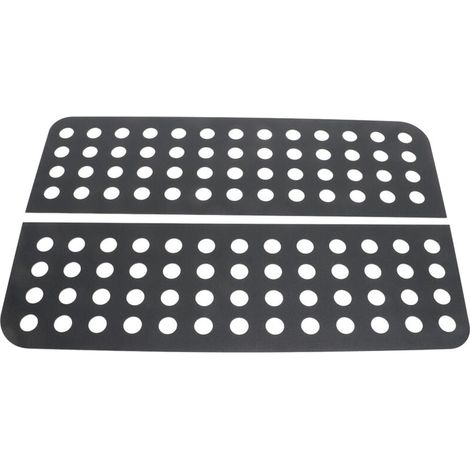Rear Door Window Stickers, Stylish Aluminum Glass Panel Sticker Strip for JK Unlimited 2007-2017, 2 Pieces, for the Window (1/5)