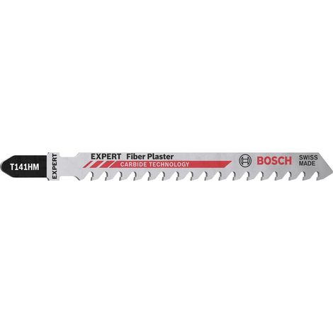 Bosch Accessories 2608900563 EXPERT ‘Fiber Plaster’ T 141 HM Stichsägeblatt, 3 Stück 3 St.