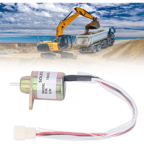 Électrovanne de coupure de flamme Yanmar 1503ES-12S5SUC5S, interrupteur de coupure de flamme 12 V (1/5)