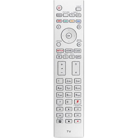 Télécommande TV Compatible avec Panasonic N2QAYA000153, avec Boutons Netflix et Apps (1/5)