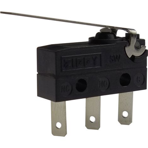 Zippy SW-05S-03B0-Z Mikroschalter SW-05S-03B0-Z 250 V/AC 6 A IP67 tastend 1 St.