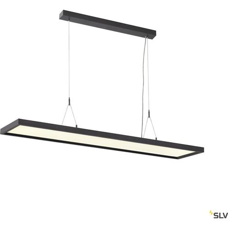 WORKLIGHT, suspension intérieure, noir, LED, 57W, 4000K, UGR19, variable Dali (1005395) (1/5)
