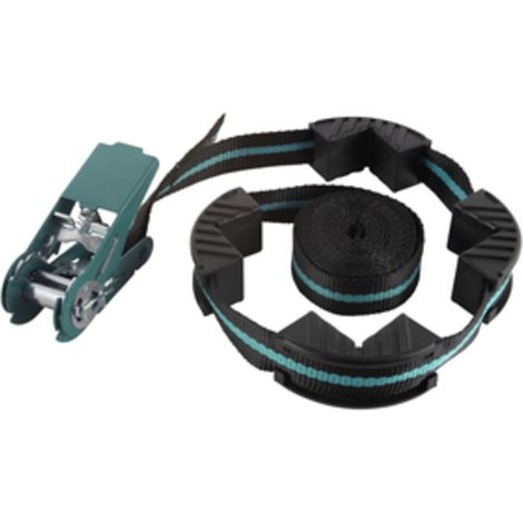 Wolfcraft - 1 Ratschen-Bandspanner mit 4 Backen L=4m - 3441000