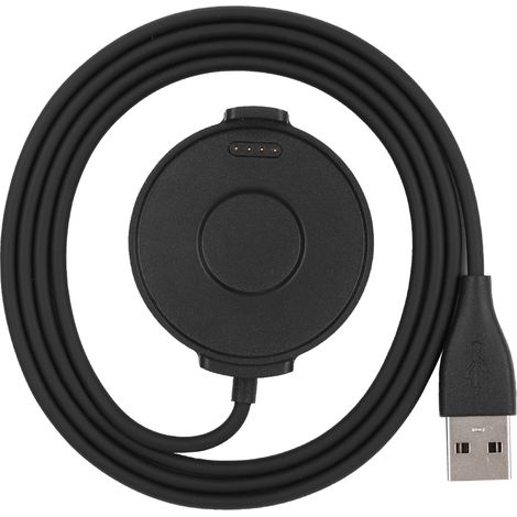 Chargeur rapide multiprotection pour montre connectée Ticwatch Pro, station de charge intelligente, câble de recharge adapté. (1/5)