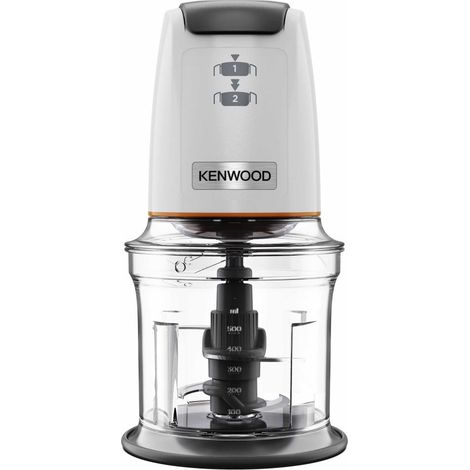 Mini-hachoir KENWOOD CHP61.100WH – Puissance 500W – Idéal pour hacher légumes et herbes – Couleur blanche (1/10)