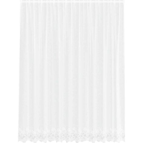 Rideaux avec des rideaux Blanc 500x100cm Polyester CFW20856 (1/5)