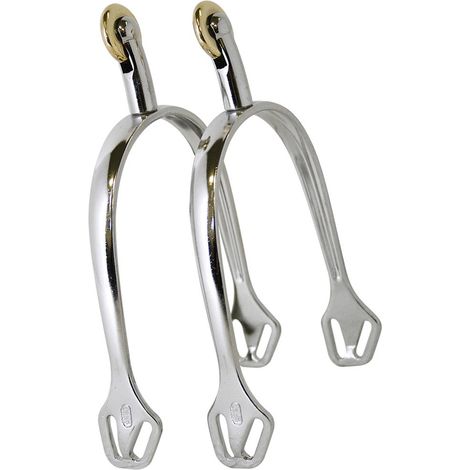 Speroni ultra fit con rotella orizzontale in acciaio inox 35 mm