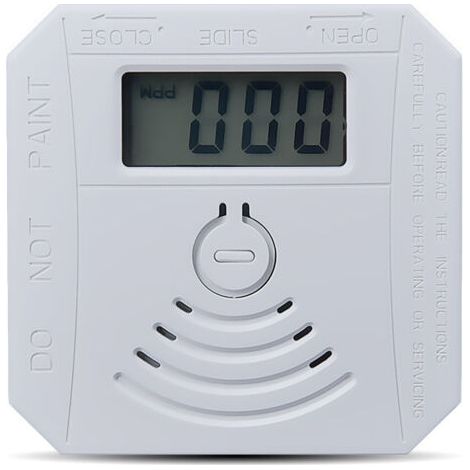 Rauch- und Kohlenmonoxidmelder – Betrieb mit 2 AAA-Batterien – LED-Anzeige – Akustischer Alarm ≥75 dB – Einfache Installation (1/5)