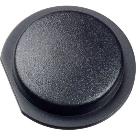 MEC 10ZC09 Ultranavimec Series Abdeckkappe Aufdruck-Motiv Ohne rund Schwarz 1 St.