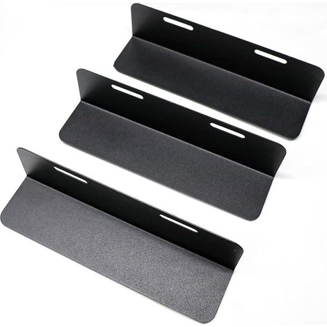 Organiseur Coffre pour voiture 3PCS Blocs Rangement 19cm Organiseur  Acier , fixation tapis, empêche glissement, 19x5cm, pour idéal courses (1/5)