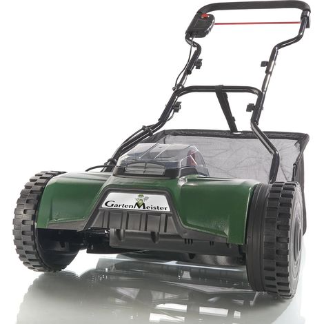 Tagliaerba a rulli senza fili, rasaerba a cilindro "GM 38-18" (senza batteria e caricatore)