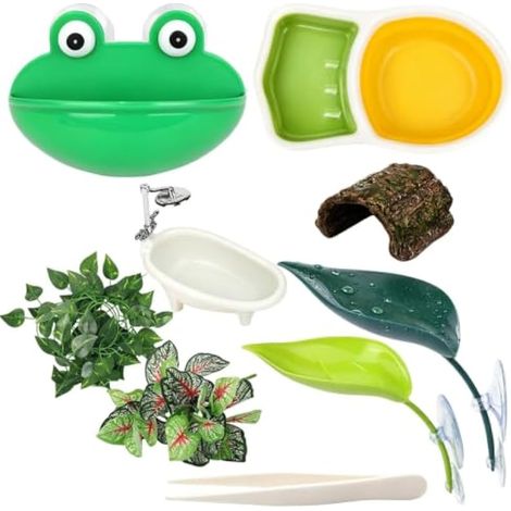 Grenouille Accessoires pour enceinte Amphibien Kit Habitat (1/5)