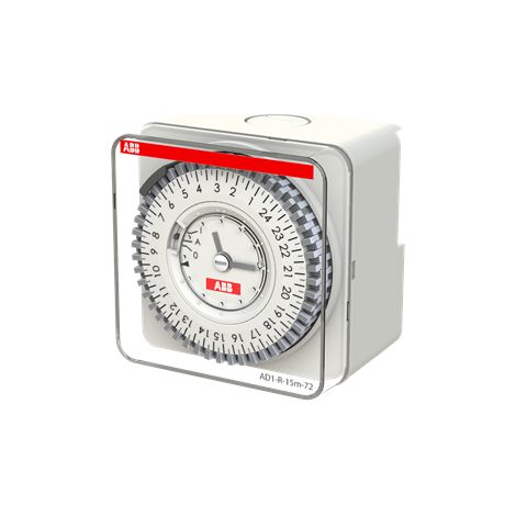 Horloge journalière AD1-R-15m-72 2CSM208131R1000 ABB T208131 (1/3)