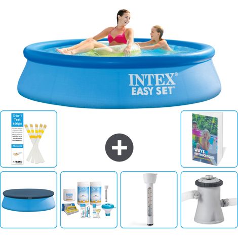 Easy Set Pool Rund - 244x61 cm - 7-teilig S52