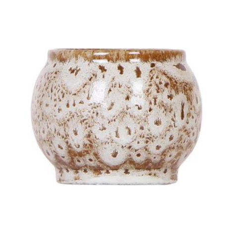 Cache-pot en Céramique pour Petites Plantes Ø 6 cm Pot de Fleurs Décoratif Fait Main - PANGIVO (1/3)