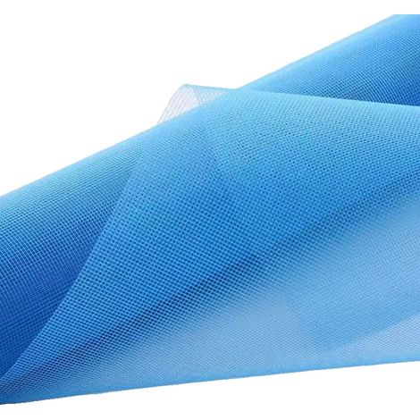Mosquitera, plástico resistente, fácil instalación, azul, 150 x 300 cm (1/2)
