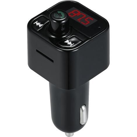 Auto-MP3/WAV-Musikplayer mit Bluetooth 5.0, FM-Modulator, Sender, kabelloser Freisprecheinrichtung und zwei USB-Anschlüssen