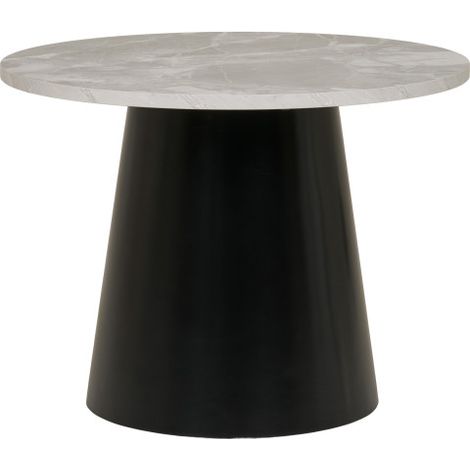 BREE- Table basse décor marbre ø60 cm (1/4)