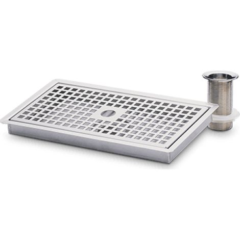 Heatrae Sadia Supreme Stainless Steel Drip Tray with Waste 95970123 (1/2)