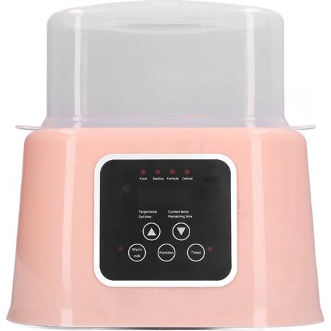 Chauffe-biberon 2 en 1, chauffe-lait intelligent et rapide avec fonctions de décongélation et de réchauffage pour les petits pots, type 1, prise européenne 220 V (1/5)
