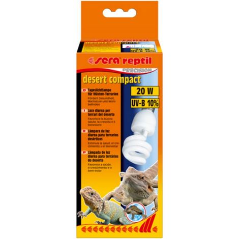 Sera Reptil Desert Compact LampaUV-B 20W - Confezione 1 Pezzo -