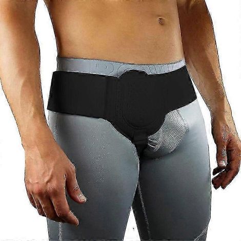 Adult Hernia Belt Truss Sports Hernia Support Relief Recovery Belt With 1 Removable Compression Pad (1/2)