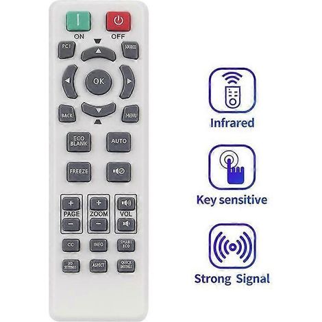 Télécommande de remplacement RS7286 pour projecteur BENQ TH682ST, TH681, TH535, TH530, MS527, MS524, W1080ST et W1070