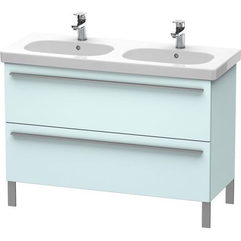 Meuble sous-vasque X-LARGE 1150x470x668mm Bleu clair mat
