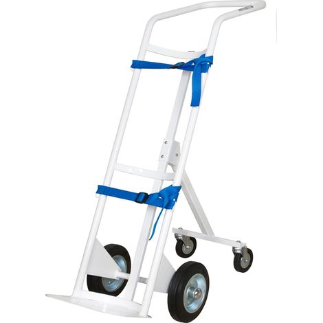 Portabombole monoposto per ambienti sanitari lt 40/50 trasformabile ruote con freno